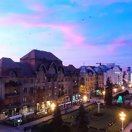 Ultracentral Apt With Center View - Smart Tv - Ac * Timisoara